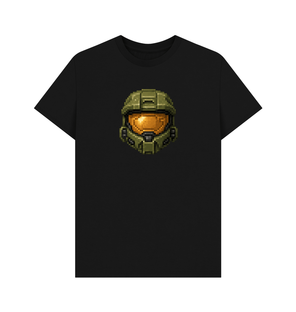Black Printed T-shirt Front