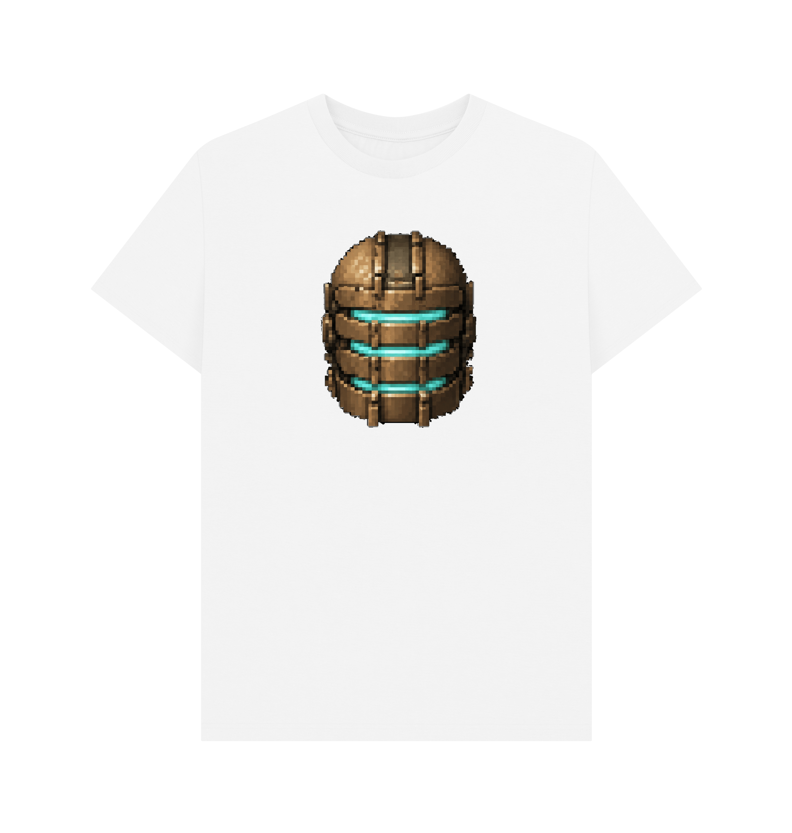 White Printed T-shirt Front