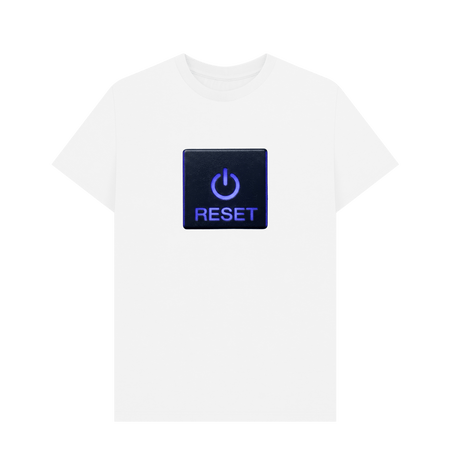 White Printed T-shirt Front