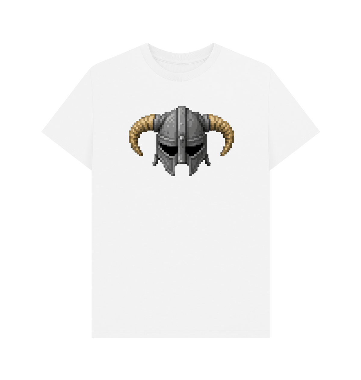 White Printed T-shirt Front