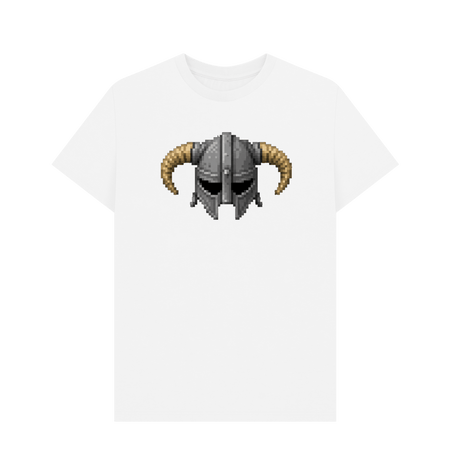 White Printed T-shirt Front