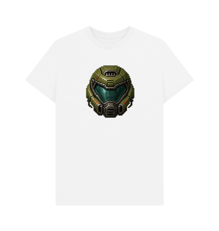 White Printed T-shirt Front