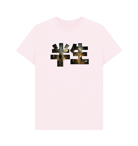 Pink Printed T-shirt Front