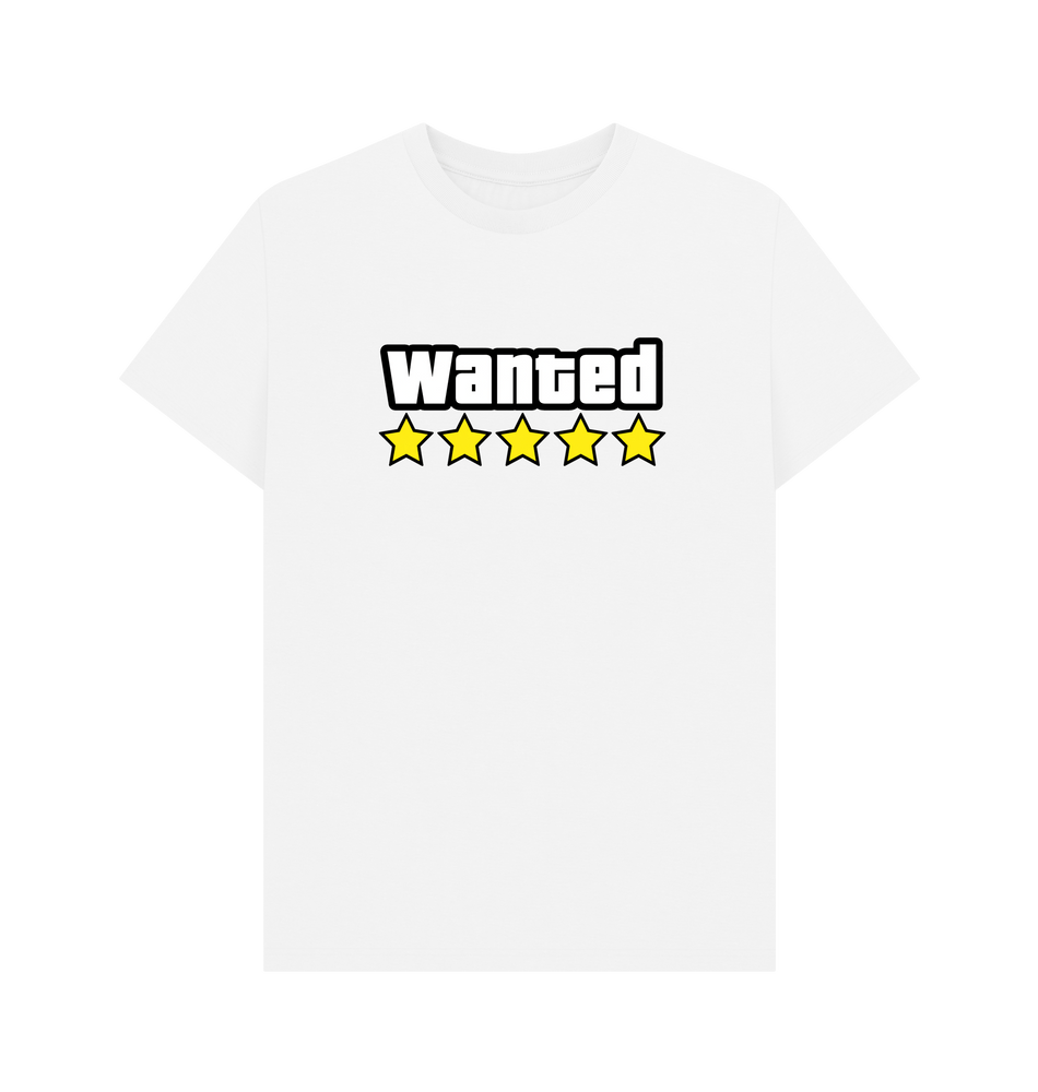 White Printed T-shirt Front