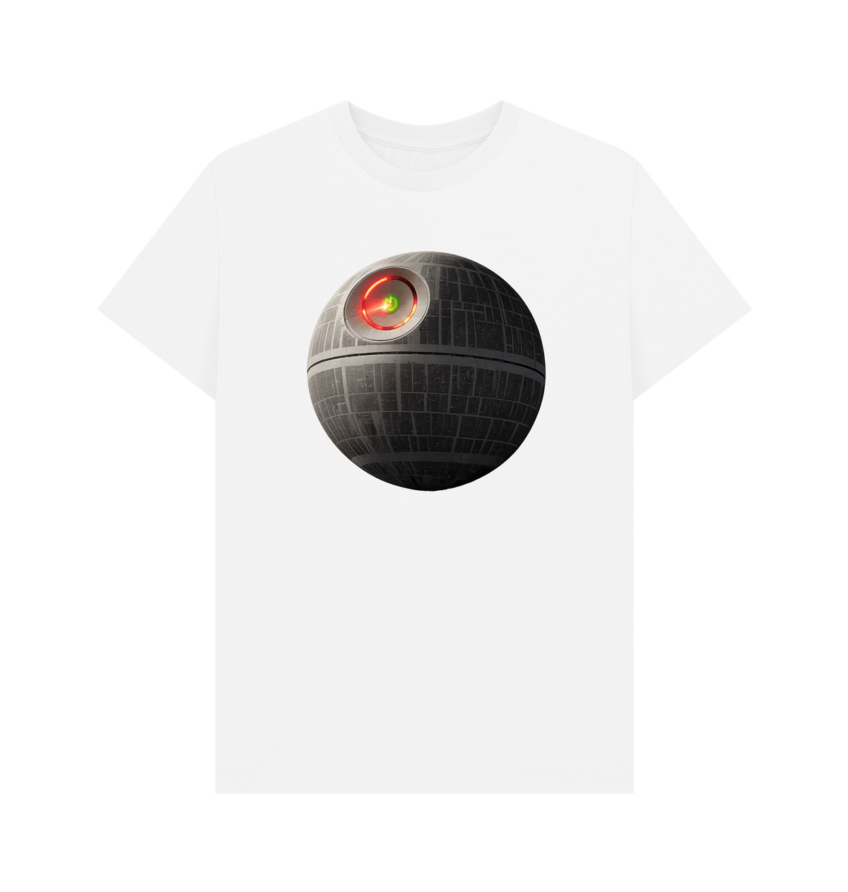 White Printed T-shirt Front