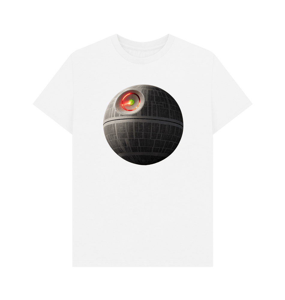 White Printed T-shirt Front