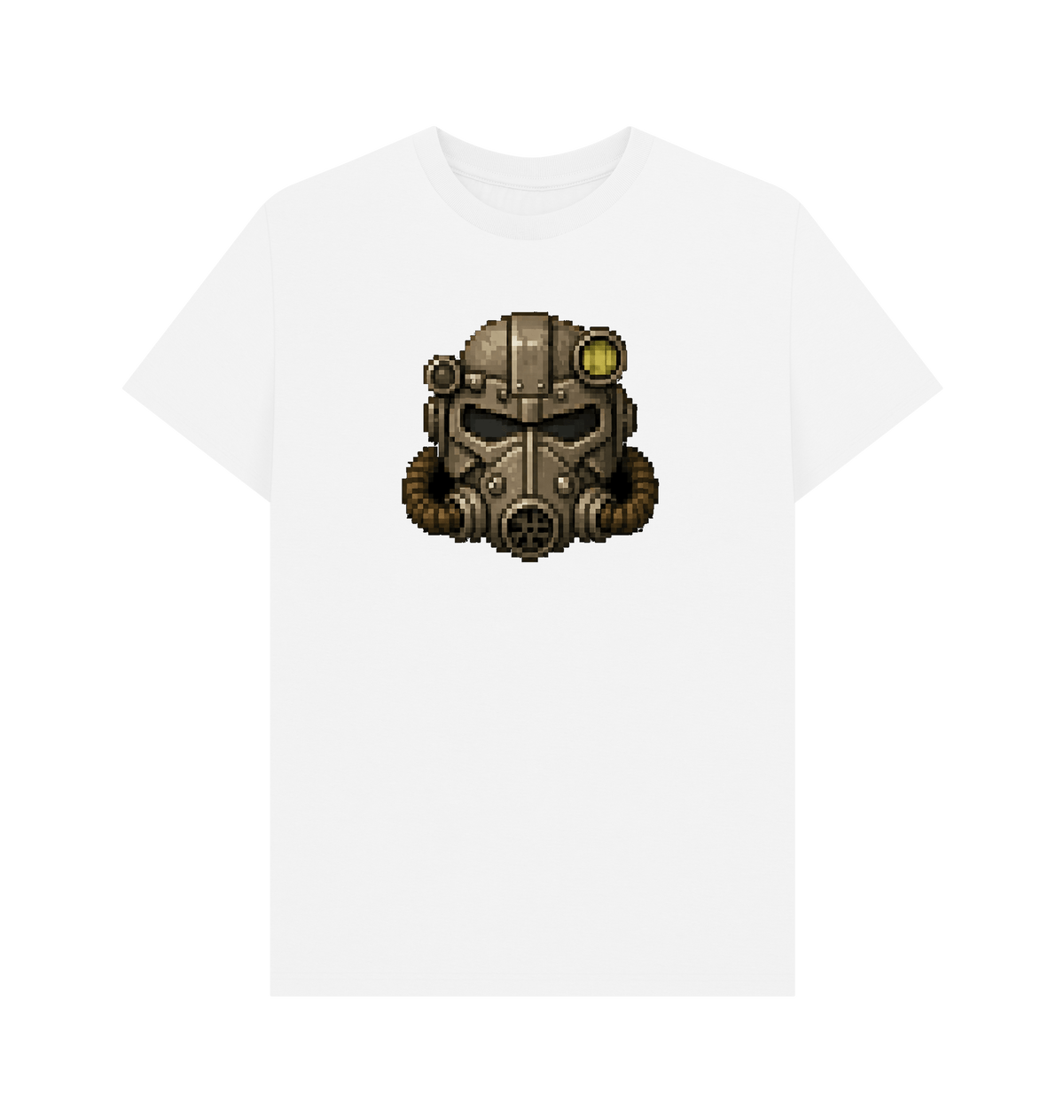 White Printed T-shirt Front