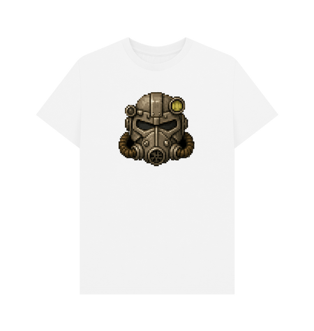 White Printed T-shirt Front
