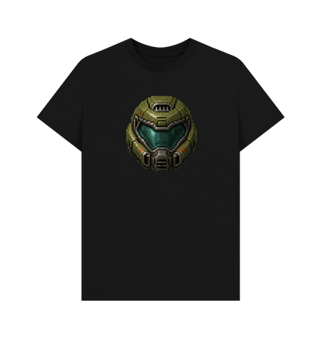 Black Printed T-shirt Front