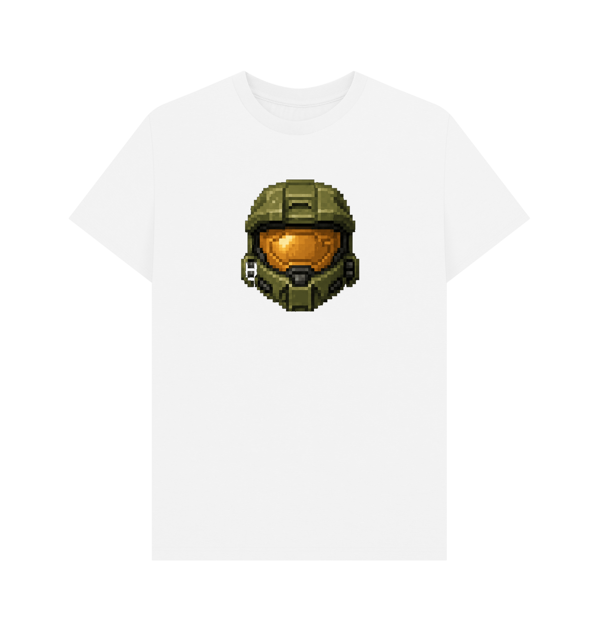 White Printed T-shirt Front