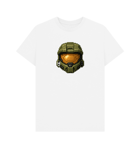 White Printed T-shirt Front