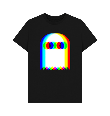 Black Printed T-shirt Front