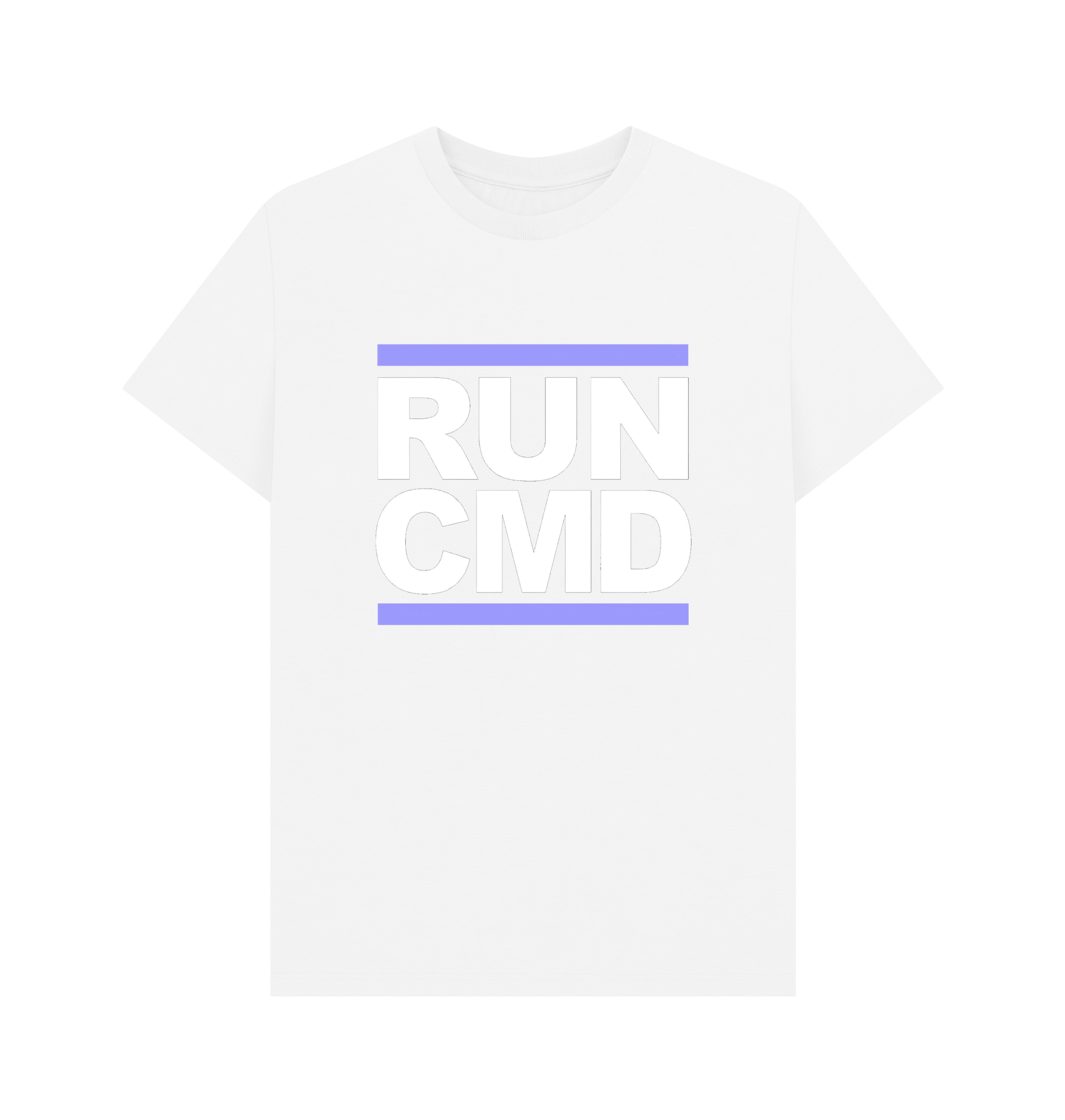 White Printed T-shirt Front