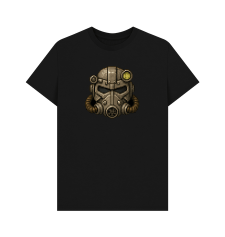 Black Printed T-shirt Front