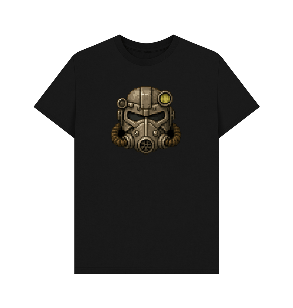 Black Printed T-shirt Front