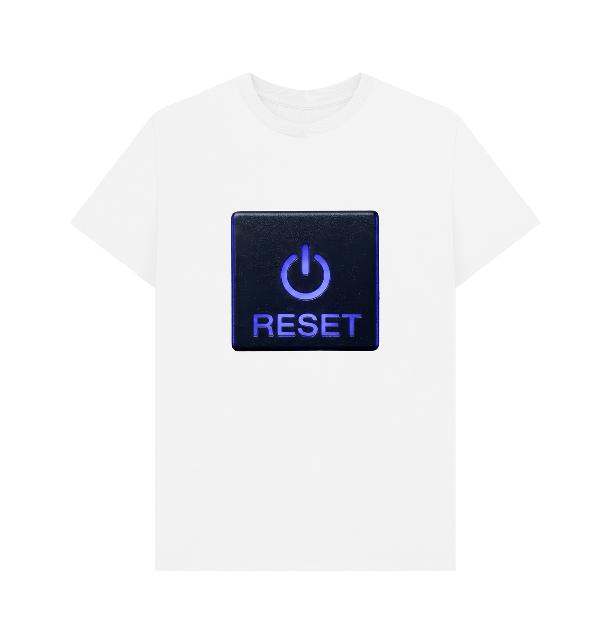White Printed T-shirt Front