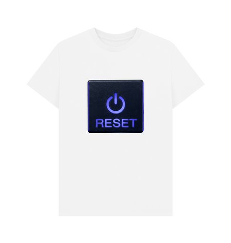 White Printed T-shirt Front